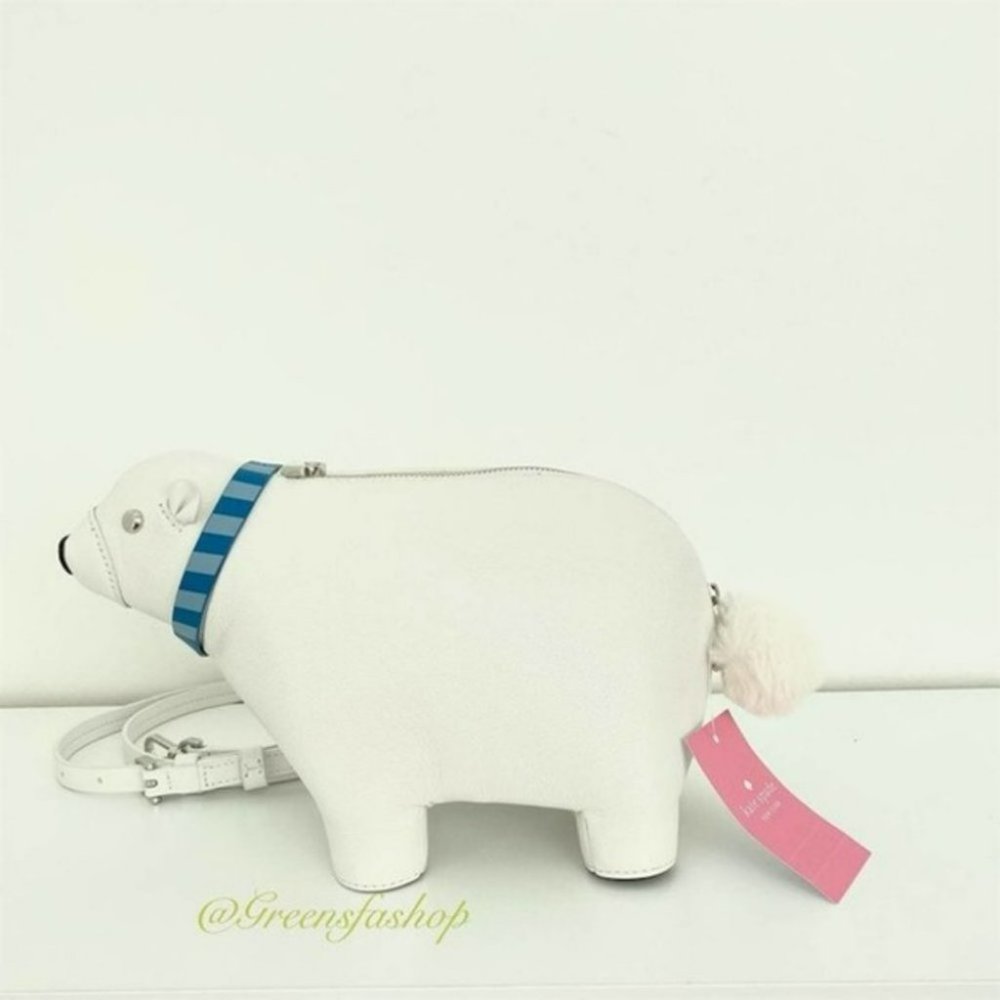 Kate spade purse arctic friends polar bear crossbody new - Picture 3 of 10